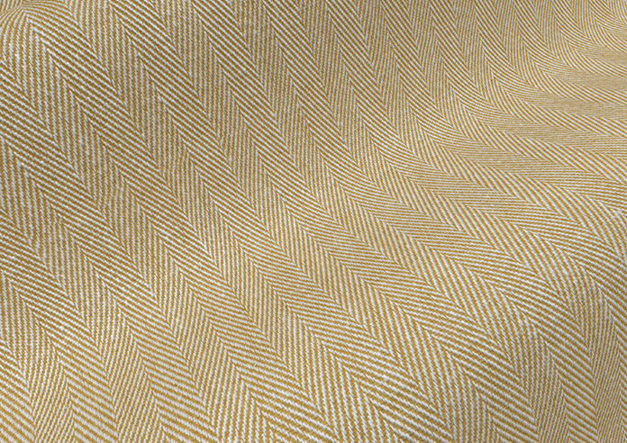 Delicate Chevron, Sunbeam - Roman Blind - Image 4